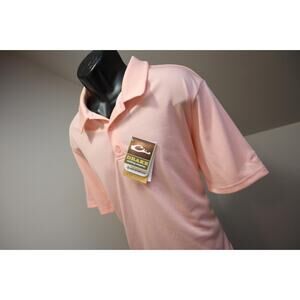 Drake Waterfowl Polo Shirt Hunting Camping Hiking Short Sleeve Mens Large NWT
